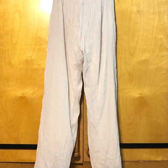 Armani Exchange Women’s Soft Pink Casual Lined Pants Beach Vacay Travel, Size 2X - Picture 2 of 4